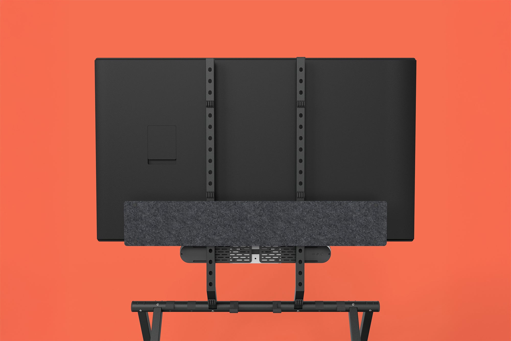 Device Panel for Heckler Mobile Fleet - Back View