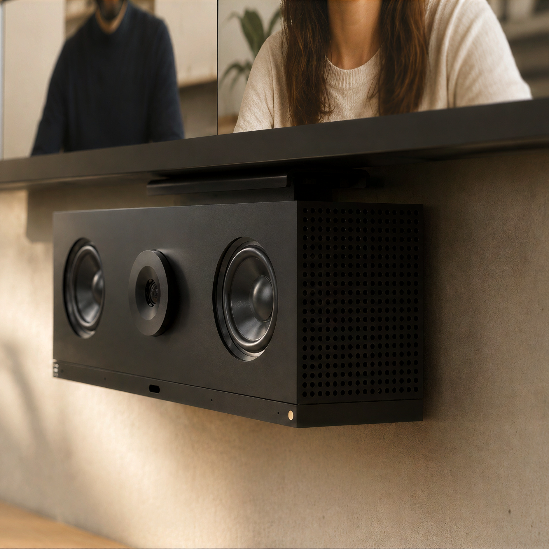Heckler VESA Mount for Video Bars product view.