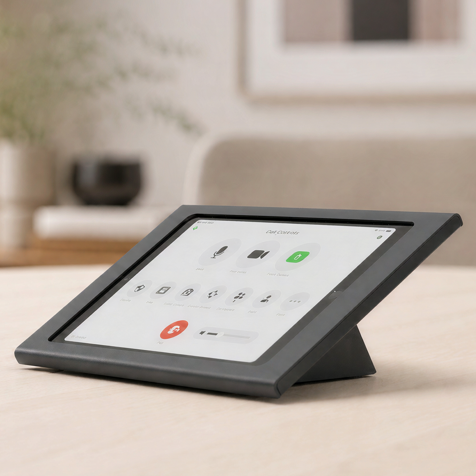 Zoom Rooms Console for iPad 7th, 8th, and 9th Generation product view.