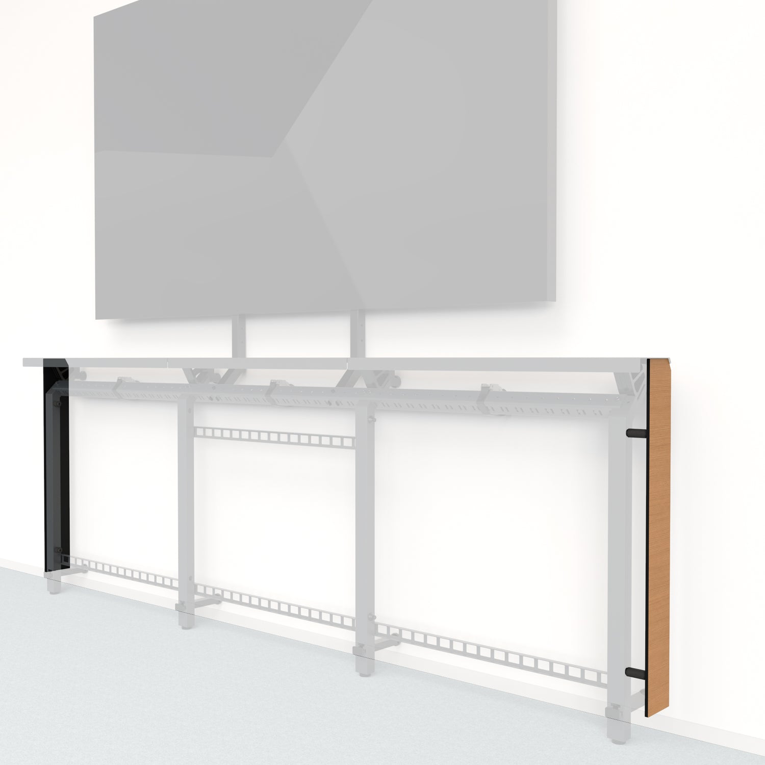 Framework Short End Cap Set in alternate 3M DI-NOC finish.