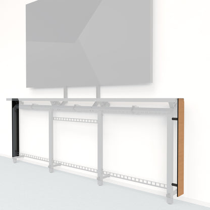 Framework Short End Cap Set in alternate 3M DI-NOC finish.