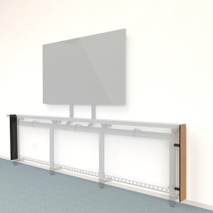Framework Tall End Cap Set in alternate 3M DI-NOC finish.