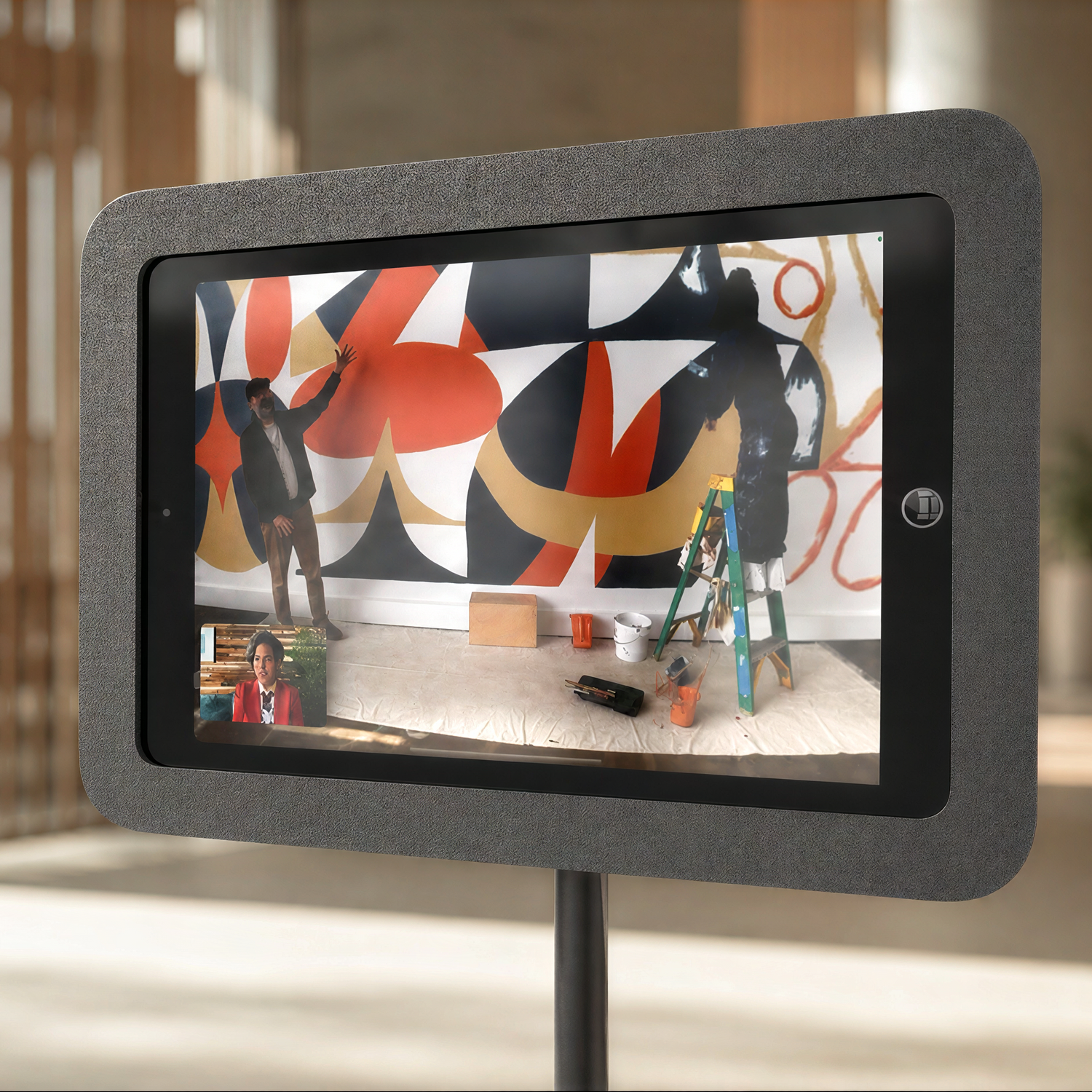 Tripod and VESA Mount MX for iPad 10.2-inch product view.