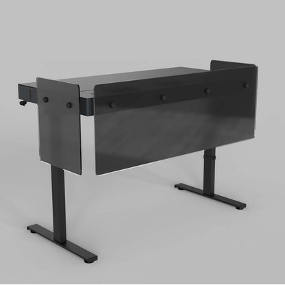 Premium Modesty Panel Set for Heckler Lectern 6U in Dark Frost printed finish.