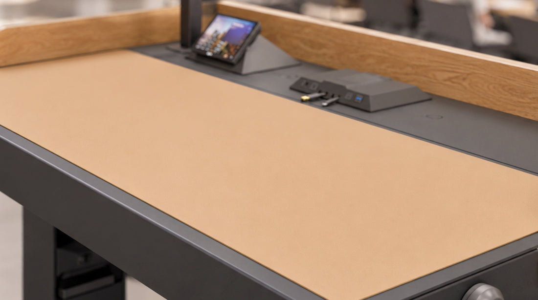 Deskpad for Heckler Lectern 6U product view.