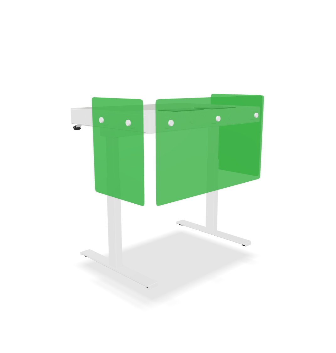 Premium Modesty Panel Set for Heckler Lectern 4U