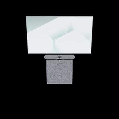 Heckler AV Credenza Mini Black Grey front view