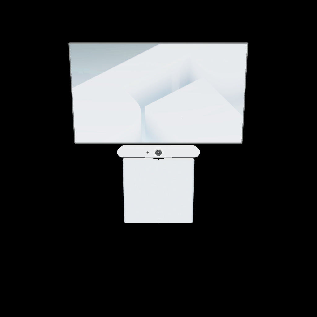 Heckler AV Credenza Mini Off White front view