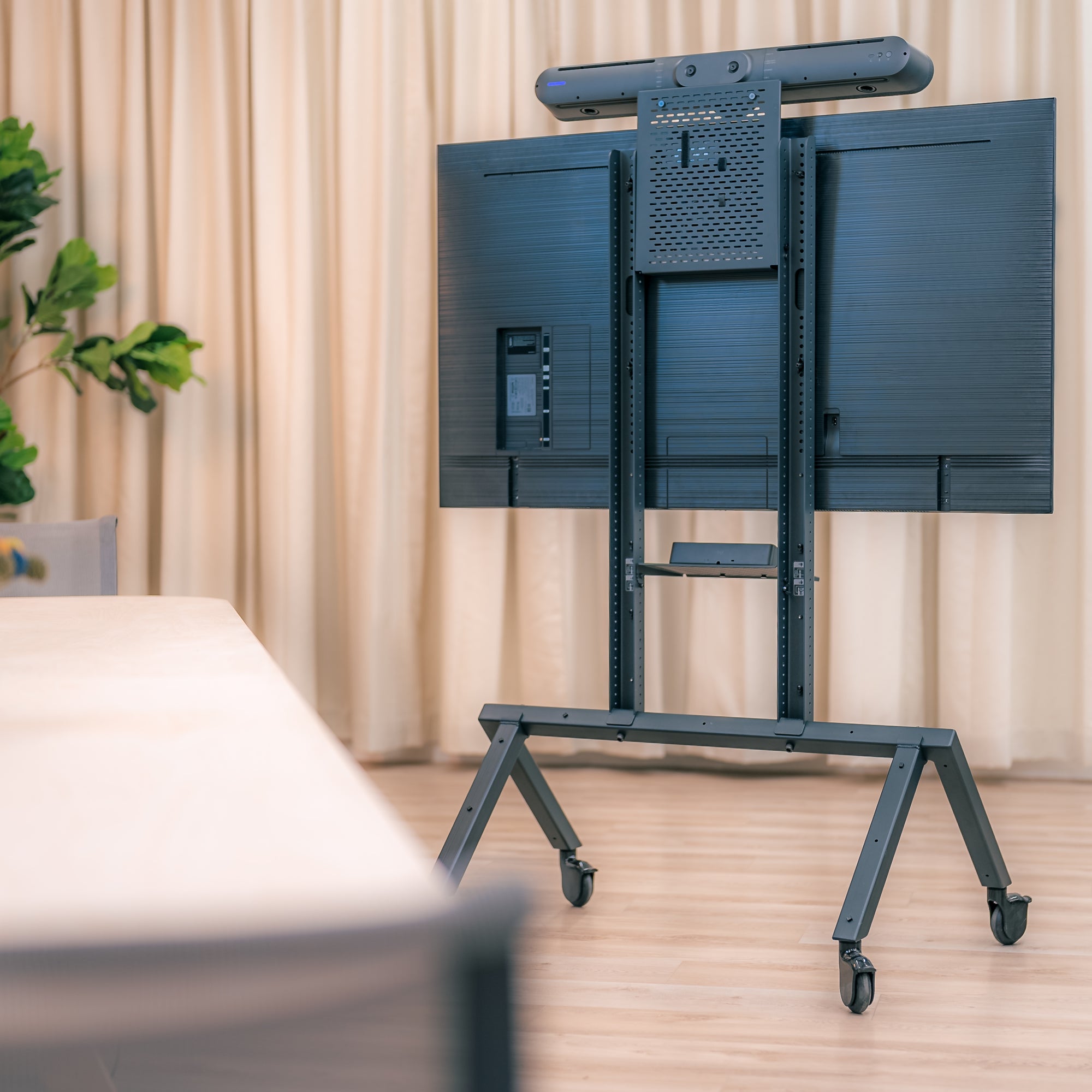 AV Cart & Stand for Logitech Rally Bar | Heckler
